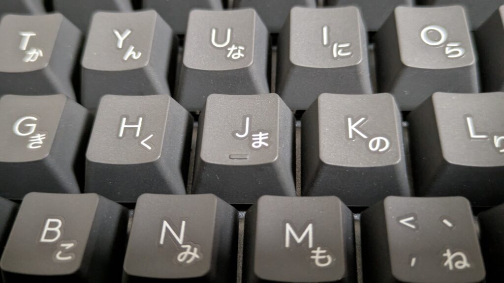 Logicool K835の印字画像